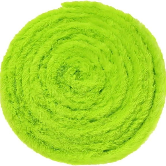 4.92ft Lime Green Christmas Wool Garland Faux Furry Strip Decoration for Xmas Tree Staircase Party Fireplace Decor