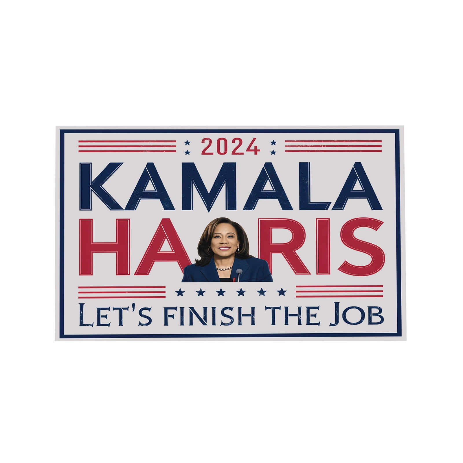 4.92x3 FT Harris Waltz Yard Sign 2024 Flag 3x5 Ft for President Flags