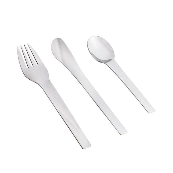 4.98 in. Reusable Stainless Steel Coffee Spoon, Silver