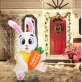 thumbnail image 1 of 4.9FT Inflatable Easter Bunny Blow up Decorations, Easter Inflatables Rabbit with Build-in LED Lights for Easter Party Yard Garden Lawn Indoor Outdoor Decor, 1 of 7