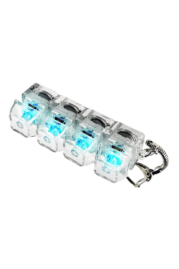 4/9Key Switches Tester Switches Samplers Mechanical Keyboards Keyswitch Testing Tool Keychain Pendant Toy