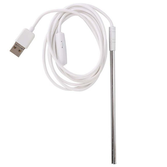 4.9mm Visual Ear Nose Cavity Endoscope Endoscope Camera Video Inspection Earpick With LED Light
