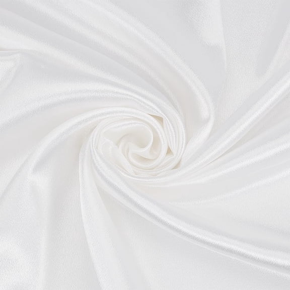 4.9x3.2 FT White Satin Photography Background Silk Polyester Material Seamless Fabric Backdrop for Goods Crafts Jewelry Cosmetics Photoshoot and Flat Lay 0.5mm Thick White