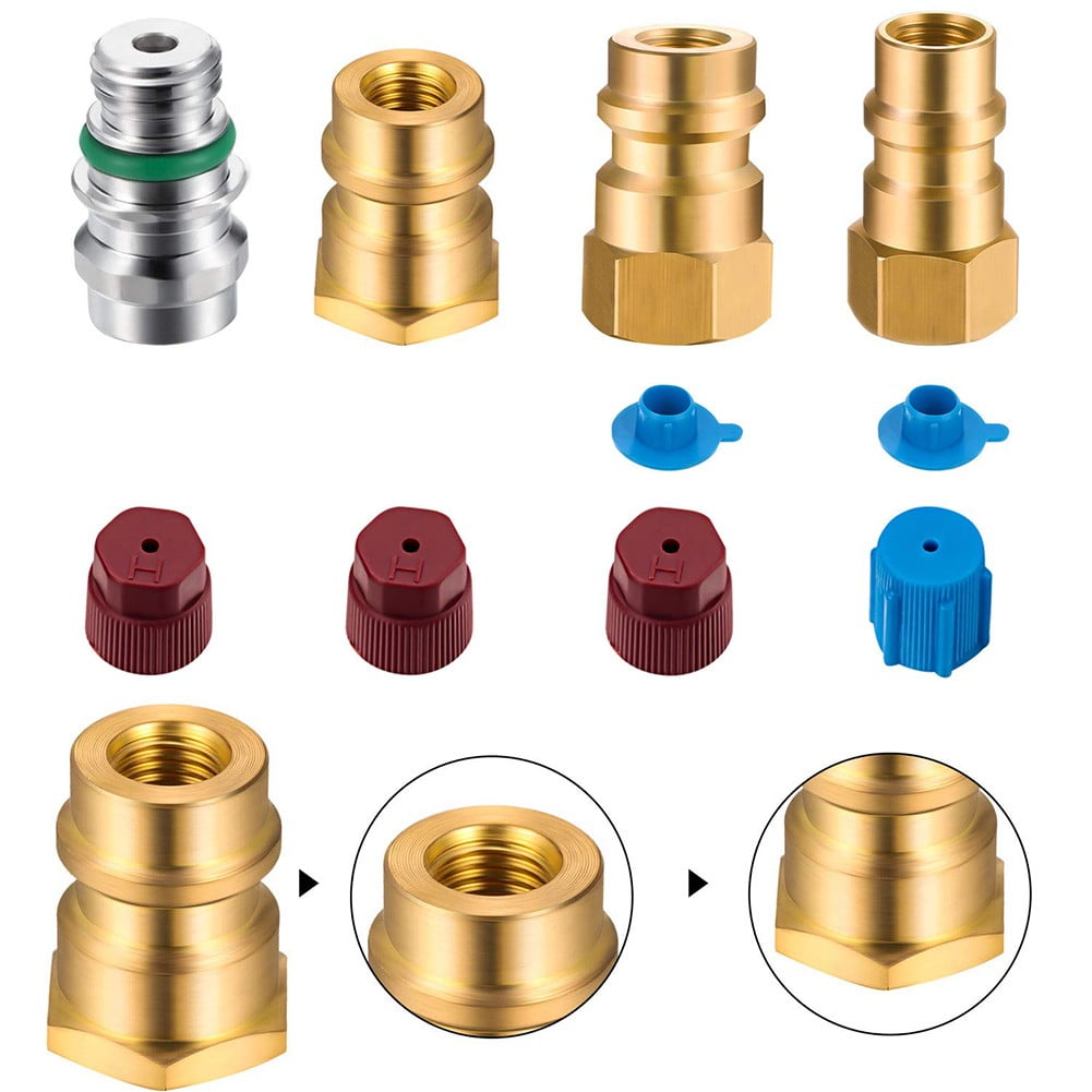 4* A/C Pro R-12 To R-134A Retrofit Parts Kit Low High Side Retrofit Conversion