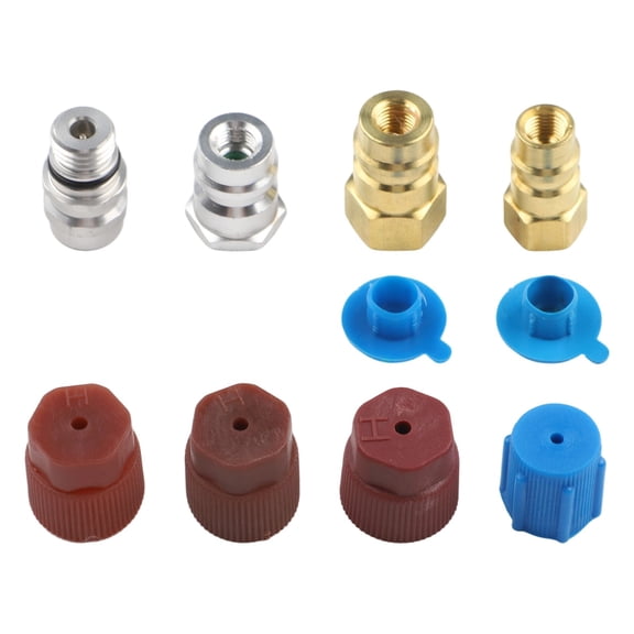 4* A/C Pro R-12 To R-134A Retrofit Parts Kit Low High Side Retrofit Conversion