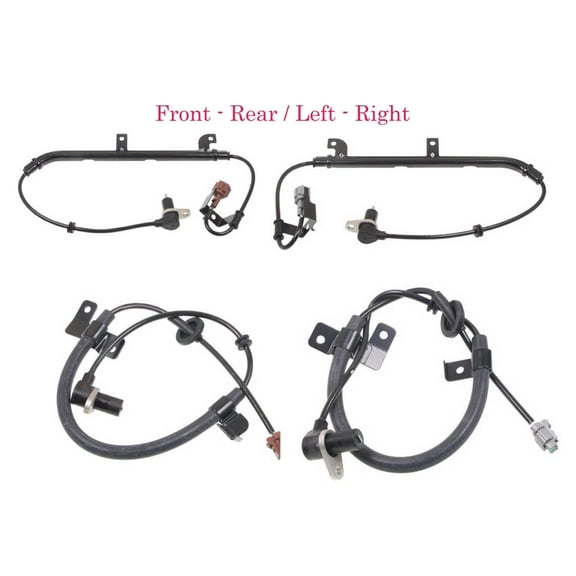 4 ABS Wheel Speed Sensor Front /Rear Left Right Fits:Infiniti I30 Maxima 97-99