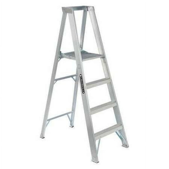 4' ALUMINUM PLATFORM STEP LADDER