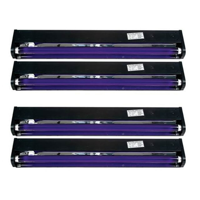 4 AMERICAN DJ BLACK24BLB 24" UV Black Pro Blacklight Dorm Party Light