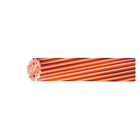 4 AWG Stranded Bare Copper Building Wire (25Ft Cut)