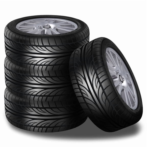 4 Accelera Alpha 185/55R14 80V All Season Performance Tires 400AA 1200000024 / 185/55/14 / 1855514