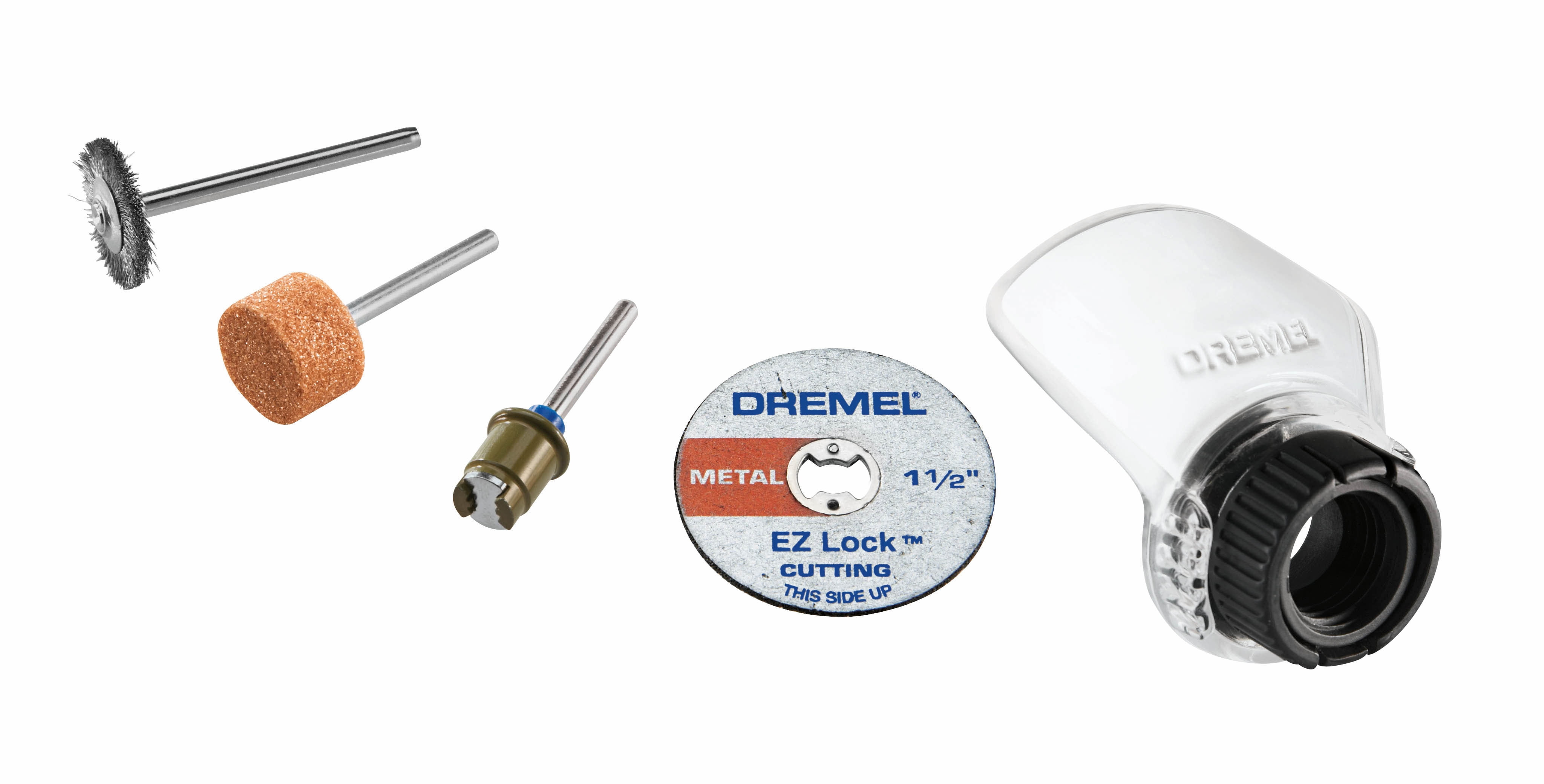 4 Accessories Dremel A550 Rotary Tool Shield Attachment Kit