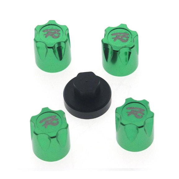 4*  Alloy 1:10 RC Car Wheel Rim Center Caps M4 Nut