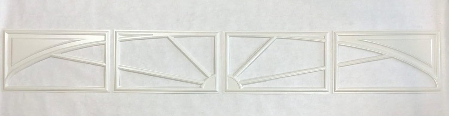 4 Amarr Replacement Decorative Inserts for Amarr Short Panel Garage