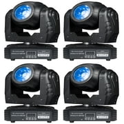 4 American DJ Eliminator Stealth Beam 60W RGBW LED DMX Moving Head Beam Lights