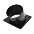 thumbnail image 1 of 4" Angled Dust Collector Port For Router Table, 1 of 6