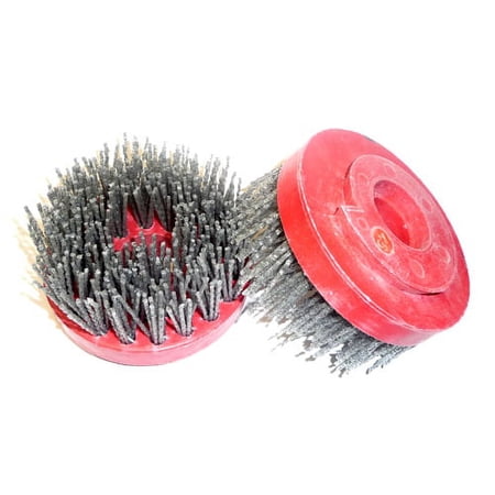 4" Antique Brush with Snail Lock 180 Grit