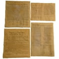 thumbnail image 1 of 4 Antiqued Parchment Paper US Historical Posters Bill of Rights, 1 of 1