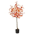 thumbnail image 1 of 4" Artificial Birch Artificial Tree in Plastic Pot, by Nearly Natural, 1 of 5