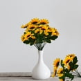 thumbnail image 1 of 4 Artificial Flowers Clearance! Nomeni Home Decoration Simulation Sunflower Artificial Flower Stage Set Bundle, Fake Flowers Promotion Sale! Orange, 1 of 5