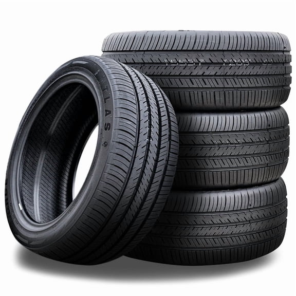 4 Atlas Force UHP 245/35R19 93W All Season Ultra High Performance 40K Warranty 221017527 / 245/35/19 / 2453519