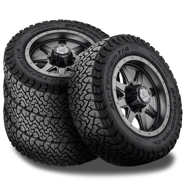 4 BFGoodrich All Terrain T/A KO3 ORBL 305/55R22 127S 50K Mi Warranty 12 PLY BF24156 / 305/55/22 / 3055522