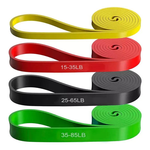 4 Band Exercise Resistance Bands Resistance League Kit