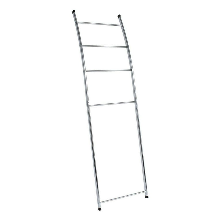 4 Bar Chrome Plated Bath Towel Ladder Drying Rack Stand Chrome GnHoCh Home Improvement Hand Towel Holder Towel Holder Bathroom Towel Holder Towel