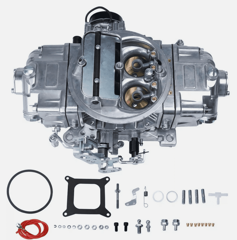 BR-67255 Brawler Double-Pumper Carburetor Electric Choke for 4 Barrel 650 CFM