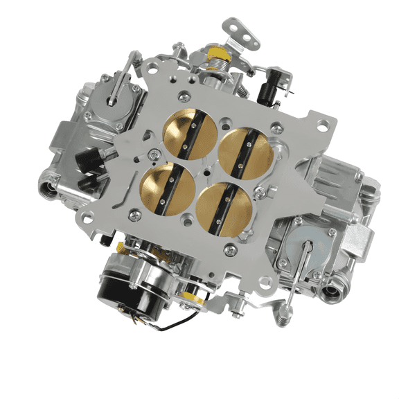 4 Barrel Carburetor Compatible with Holley Quick Fuel Brawler 650 CFM Brawler Double-Pumper Carburetor Electric Choke BR-67255 67255