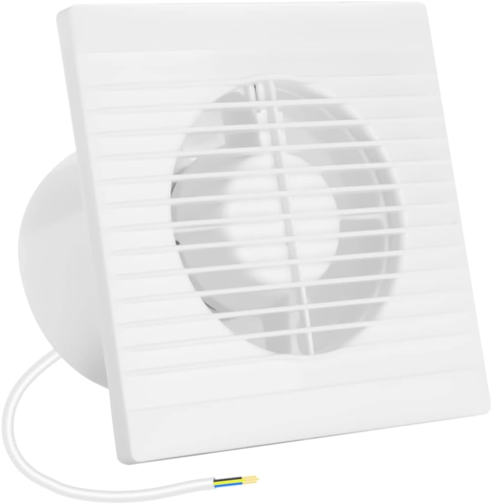 4" Bathroom Extractor Fan 100mm Exhaust Fan with Backflow Flap