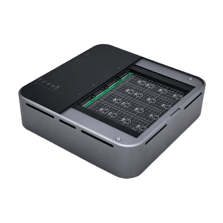 4 Bays USB4.0 (USB-C) 40G Portable NVMe (M Key, B+M Key) / PCIe SSD (2280, 2260, 2242, 2230) Ultra Fast External SSD Docking Station Duplicator Cloner (Docking Only)