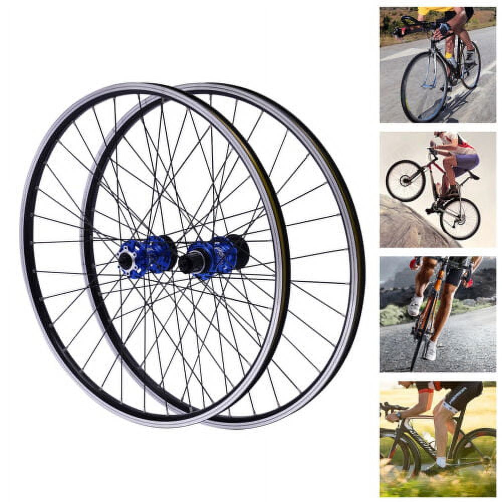 4 Bearing Mountain Bike Wheelset Rear Wheel Cassette MTB Wheels 7