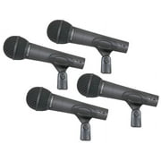 4 Behringer Xm8500 Pro Audio DJ Wired Vocal Cardioid Mic Microphone Package
