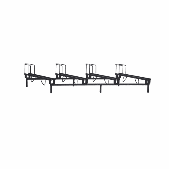 Rudy Rack Bike Rack, Black, 200 lb Capacity