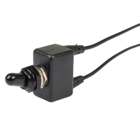 4" Black BEP Marine SPST Durable Water-Resistant Toggle Switch