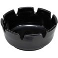 thumbnail image 1 of 4" Black Melamine Ash Tray Pack of 12, 1 of 2