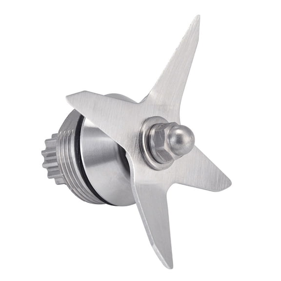 4 Blade Blenders Replacement Stainless Steel Blades Smooth Blending Use Spare Part Metal Texture for Multiple Models