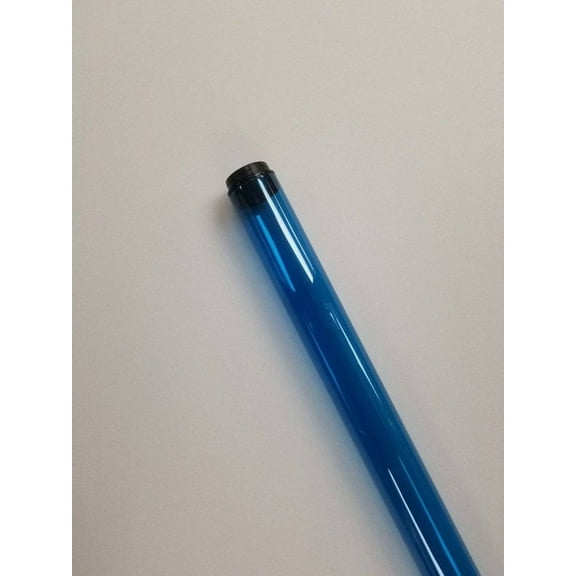4' Blue Tube Guard For T8-F32 BULB, 6 Pack