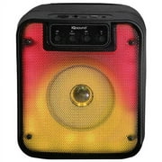 4" Bluetooth Speaker FIRE BOX with TWS and LED Fire Light Show IQ-7004DJBT