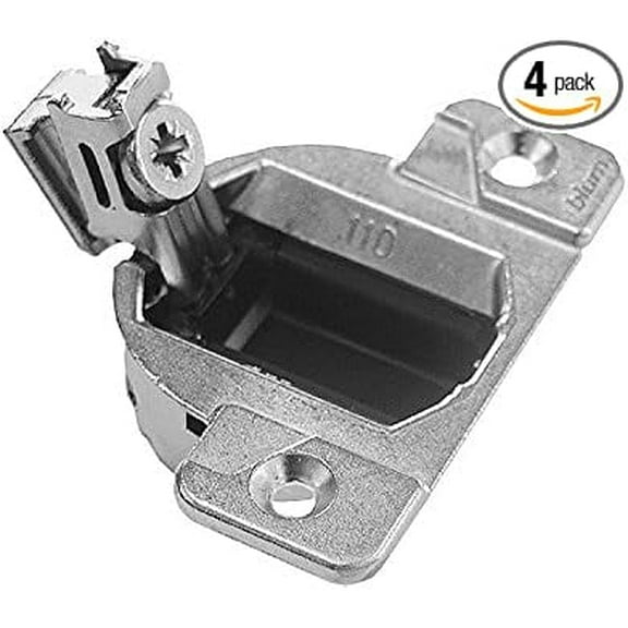 4 Blum 33.3600x4 33.3600 Compact 33 Screw on 110 Degree Opening Face Frame Hinge #196