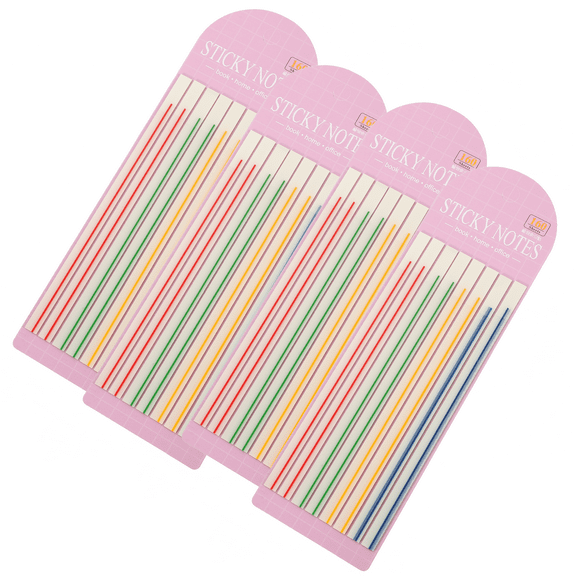 4 Books Highlighter Highlighting Tape Reading Strips