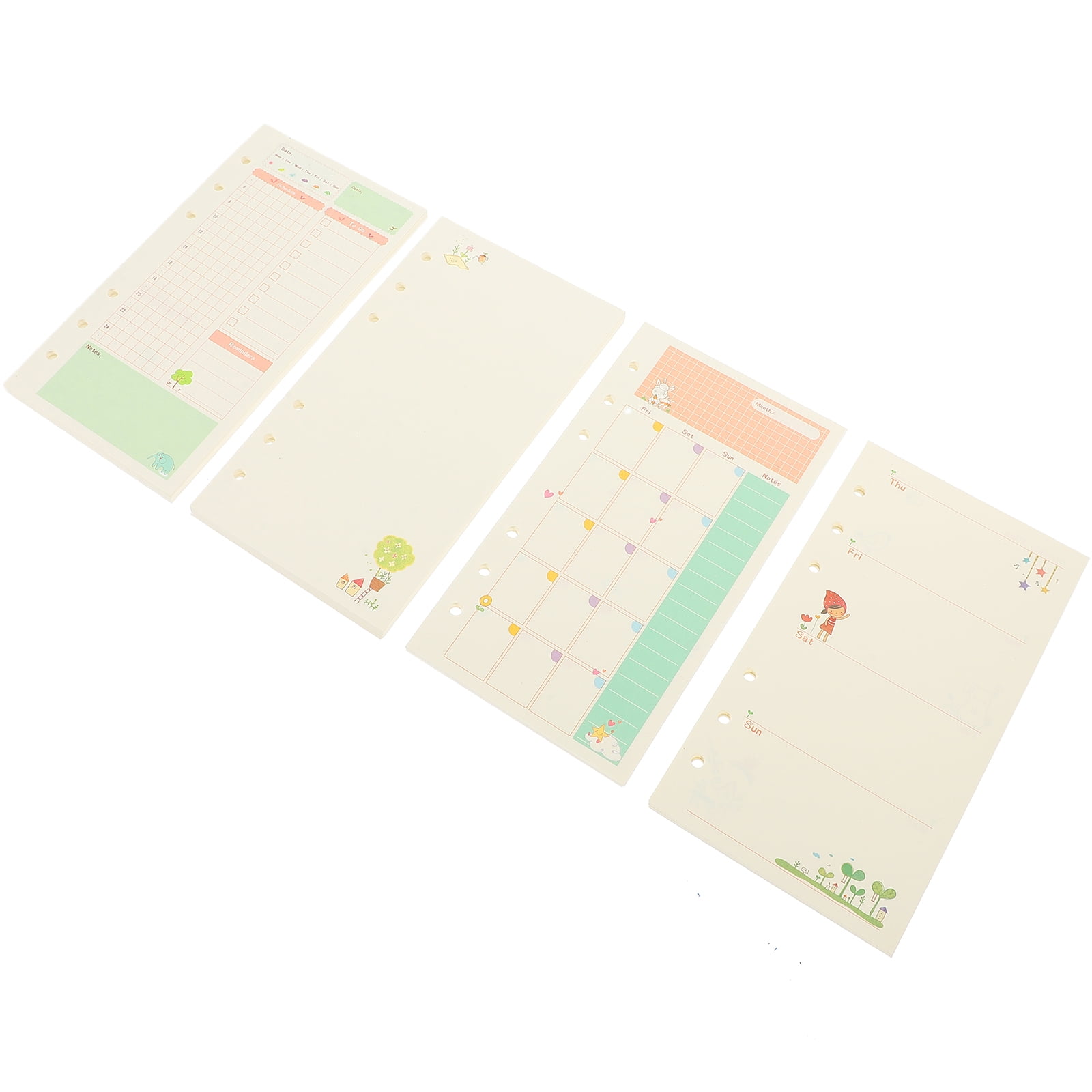 4 Books Replace Notebook Notebooks Blank Journals Bulk English Binder 4 books replace notebook notebooks blank journals bulk english binder