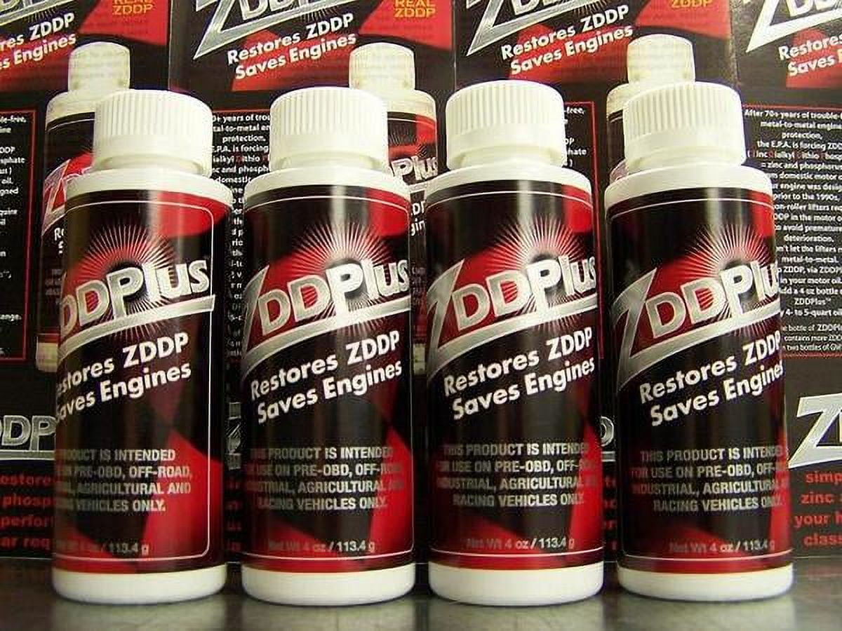4 Bottles ZDDPlus ZDDP Engine Oil Additive Save Your Engine