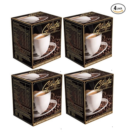 4 Boxes Glutalipo 13-in-1 Coffee (40 Sachets)