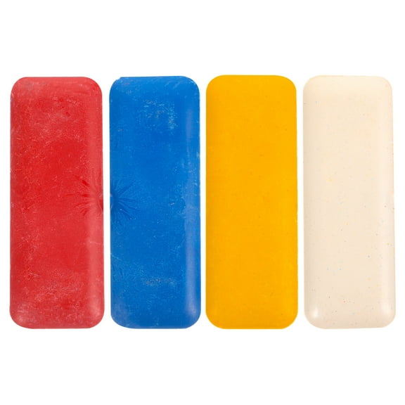 FUEENIRVA Fabric Chalk for Sewing Yellow Marking Patterns 4 Boxes