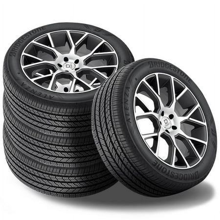 4 Bridgestone Alenza Sport A/S 235/55R19 101V Touring 40000 Mi Warranty CUV SUV BR012429 / 235/55/19 / 2355519
