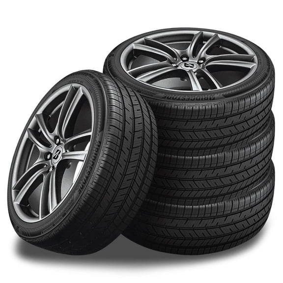 4 Bridgestone DriveGuard Plus 245/50R18 104W 65000 Mileage / 640AA / RUN FLAT BR013338 / 245/50/18 / 2455018