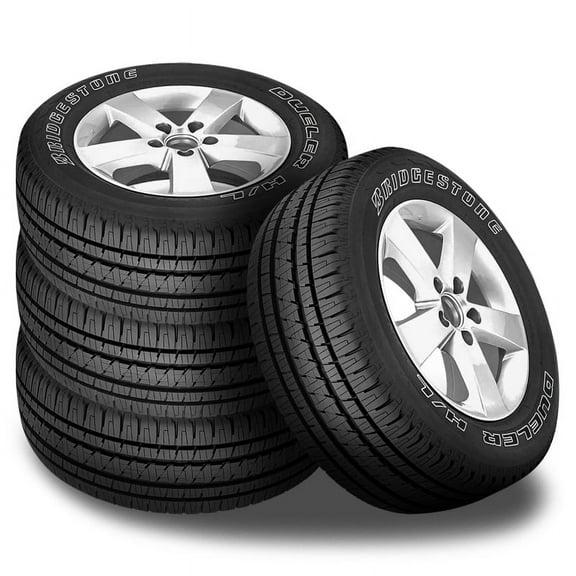 4 Bridgestone Dueler H/L Alenza OWL 275/55R20 113T CUV SUV Touring 65K Mileage BR000862 / 275/55/20 / 2755520