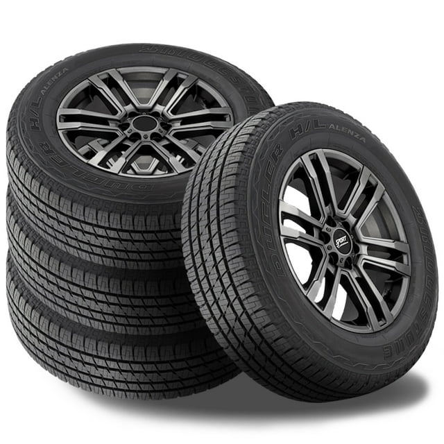 4 Bridgestone Dueler H/L Alenza P285/45R22 110H Tires, All Season ...