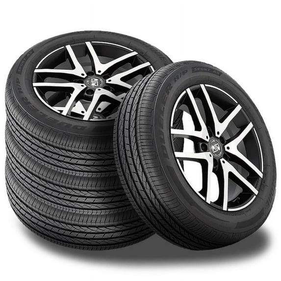 4 Bridgestone Dueler H/P Sport AS 245/50R19 105H All Season 40k Mile SUV Tires BR004747 / 245/50/19 / 2455019